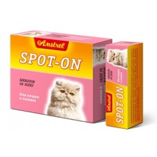 Amstrel Spot On Био Капли от блох для кошек и котят 1мл